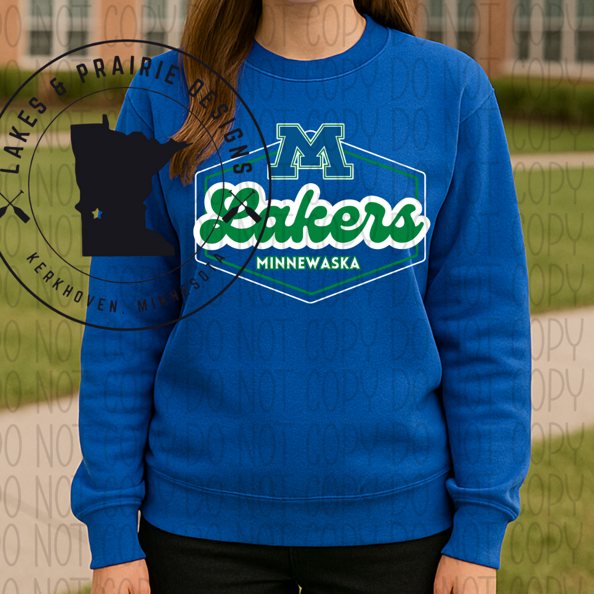 Retro Minnewaska Lakers Adult Apparel