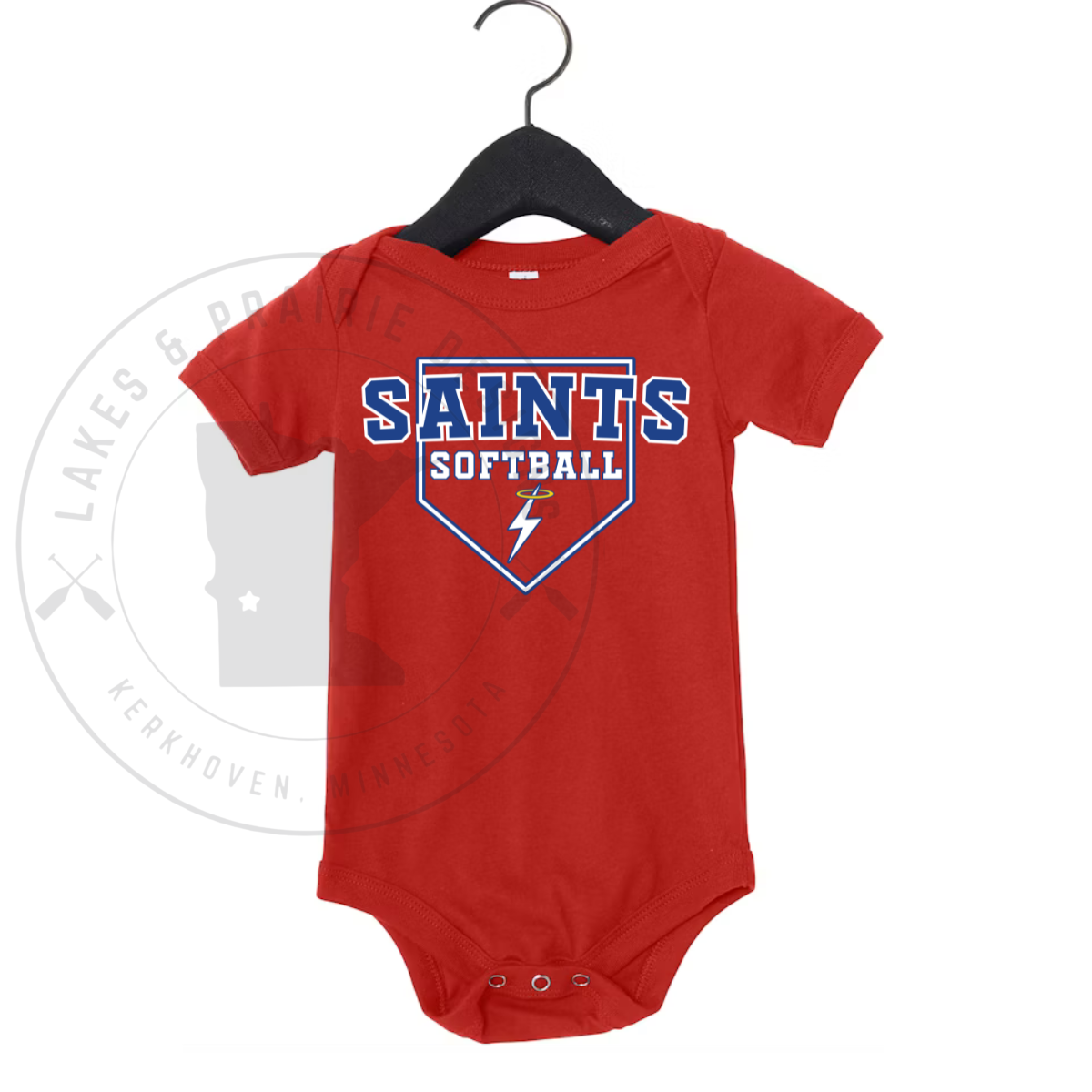 KMS Softball Baby Bodysuit