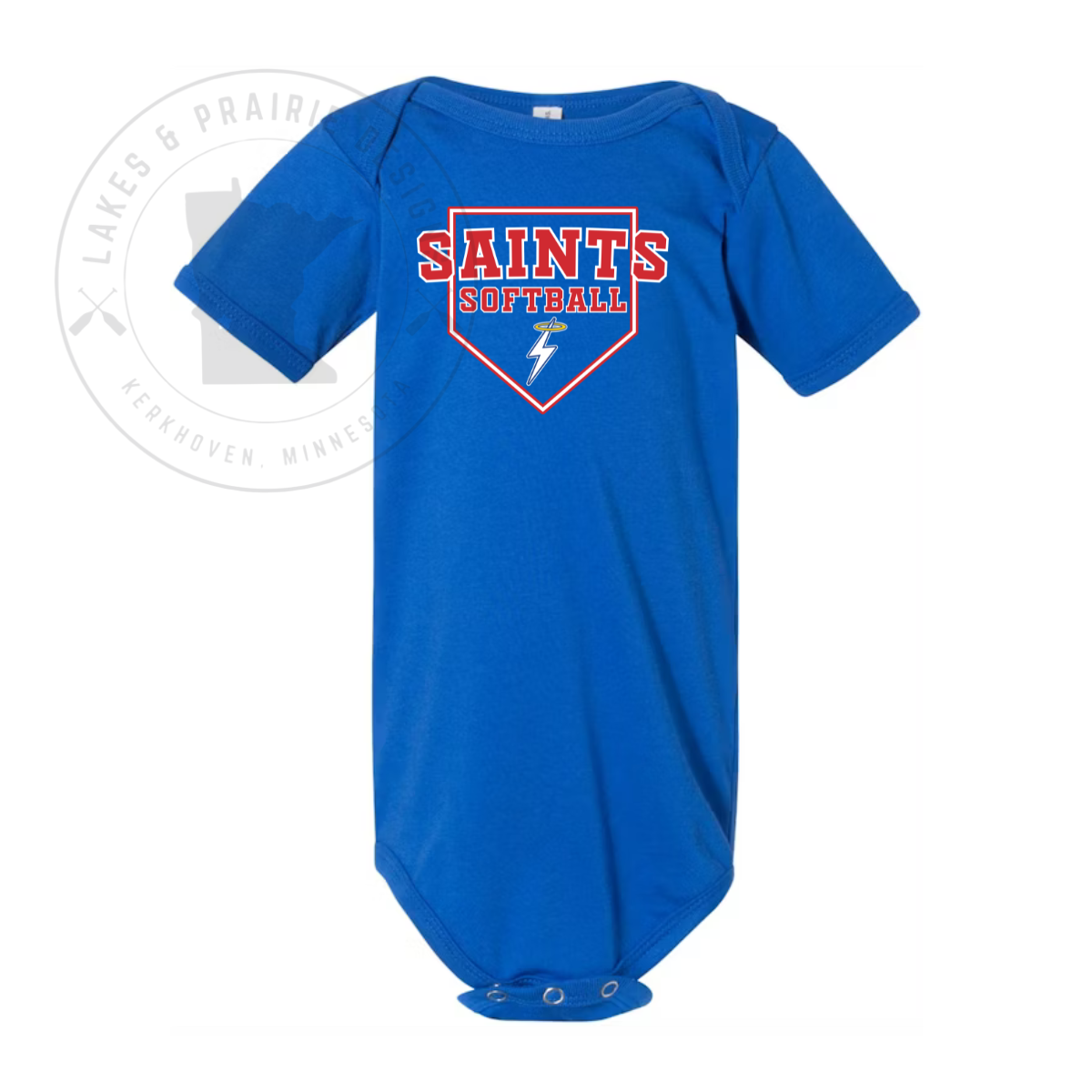 KMS Softball Baby Bodysuit