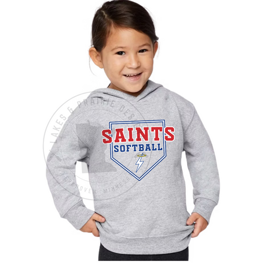 KMS Saints Softball Gildan Toddler Hoodie