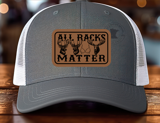 All Racks Matter Leatherette Patch Hat