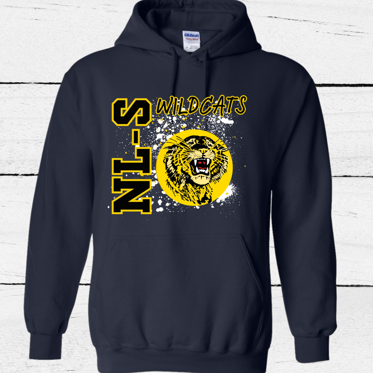 Splatter NLS Wildcats Adult Apparel