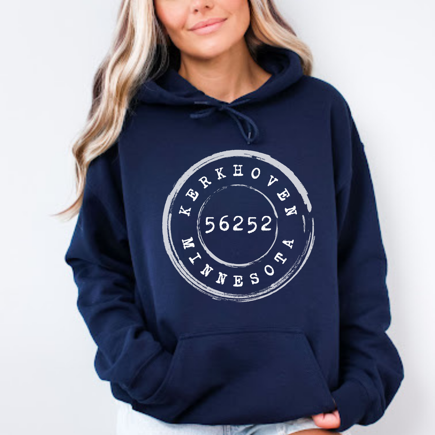 Custom Town with Zip Code  Adult Apparel