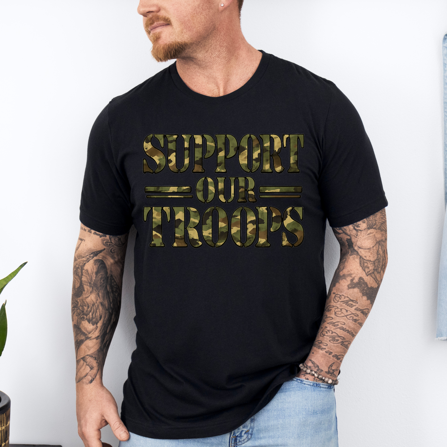 Camo Support Our Troops