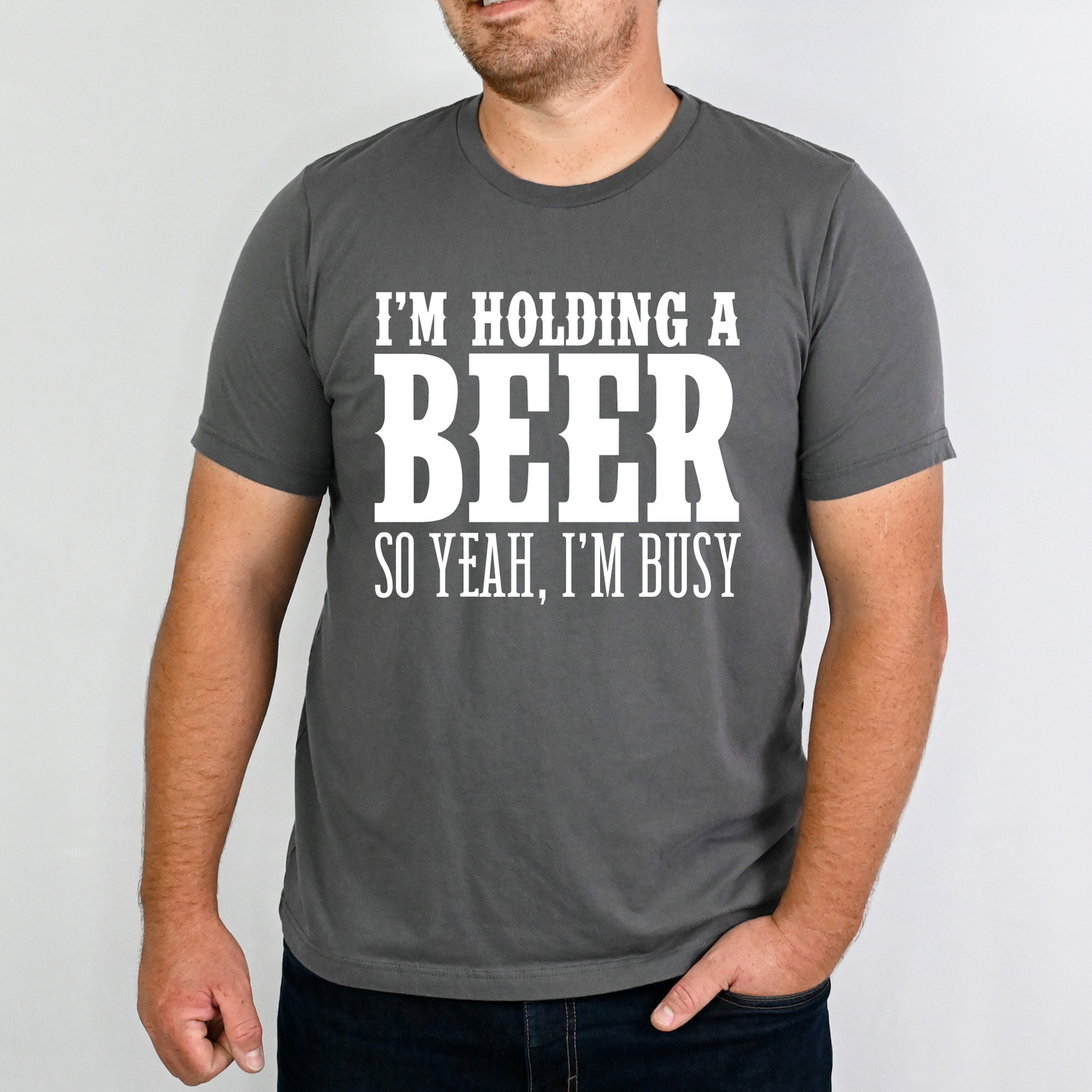 Holding a Beer, I'm Busy