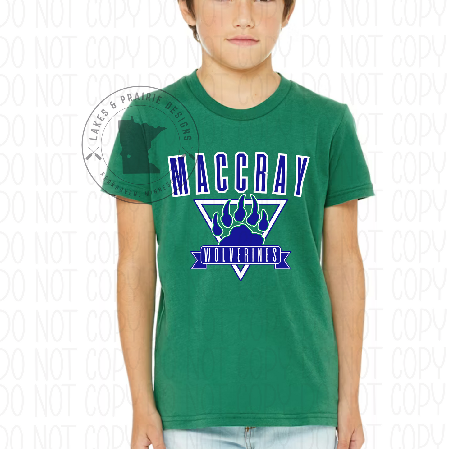 Vintage Maccray Wolverines Youth Sizes
