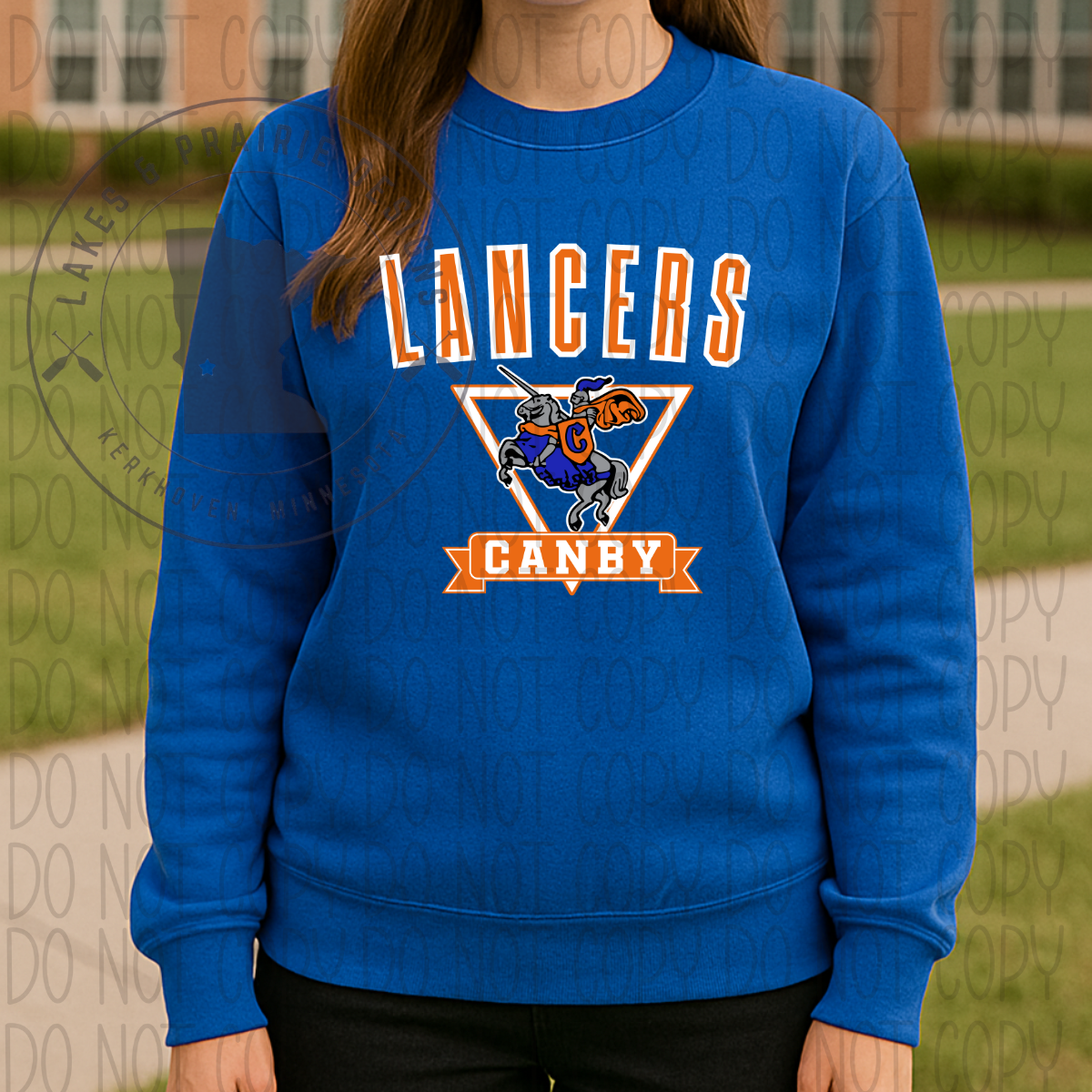 Vintage Canby Lancers Adult Apparel