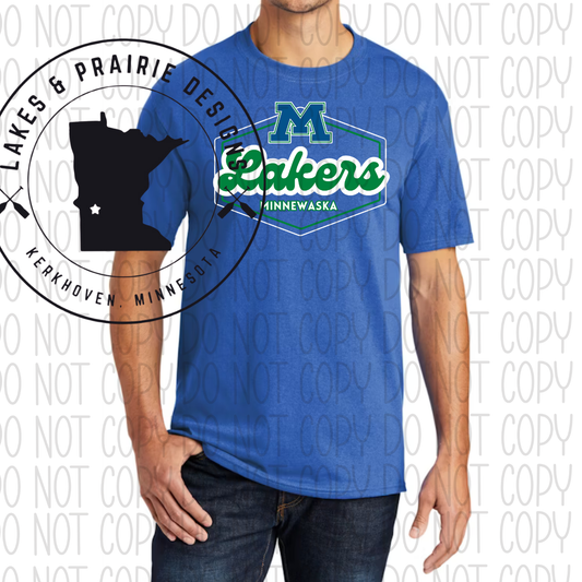 Retro Minnewaska Lakers Tall Apparel
