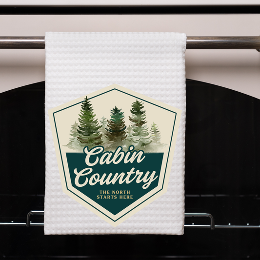 Cabin Country Dish Towel