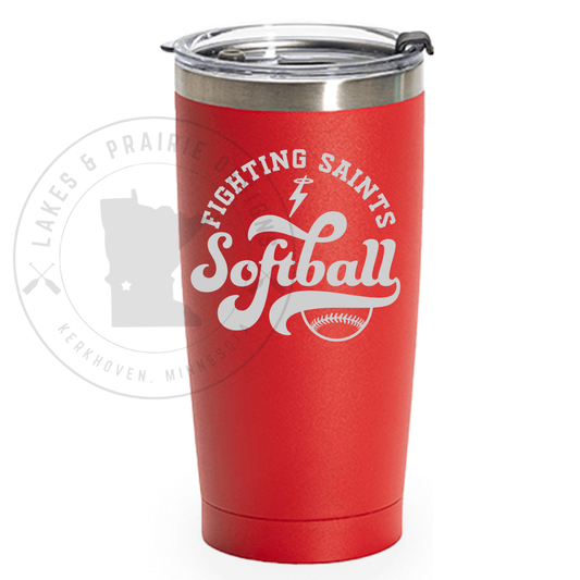 KMS Softball 2 Engraved 20 oz. Tumbler (Copy)