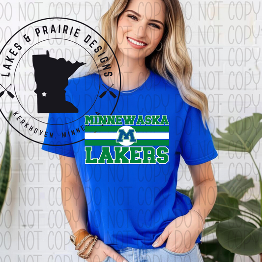 Lines Minnewaska Lakers Adult Apparel