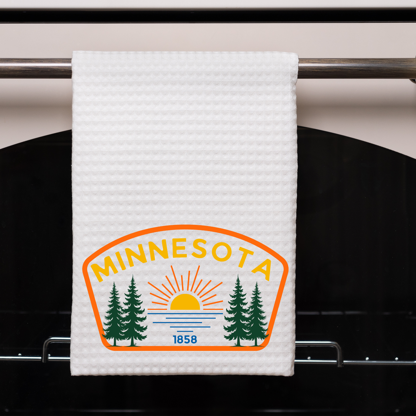 Minnesota Lake Dish Towel