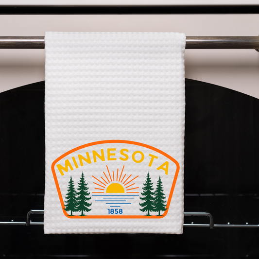 Minnesota Lake Dish Towel
