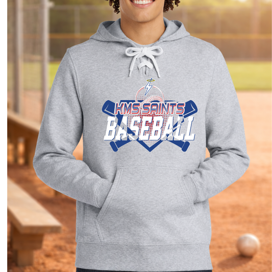 KMS Baseball Adult Sport Tek Lace Hoodie
