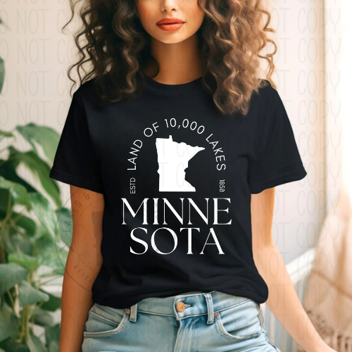 Minnesota Vintage Front Only