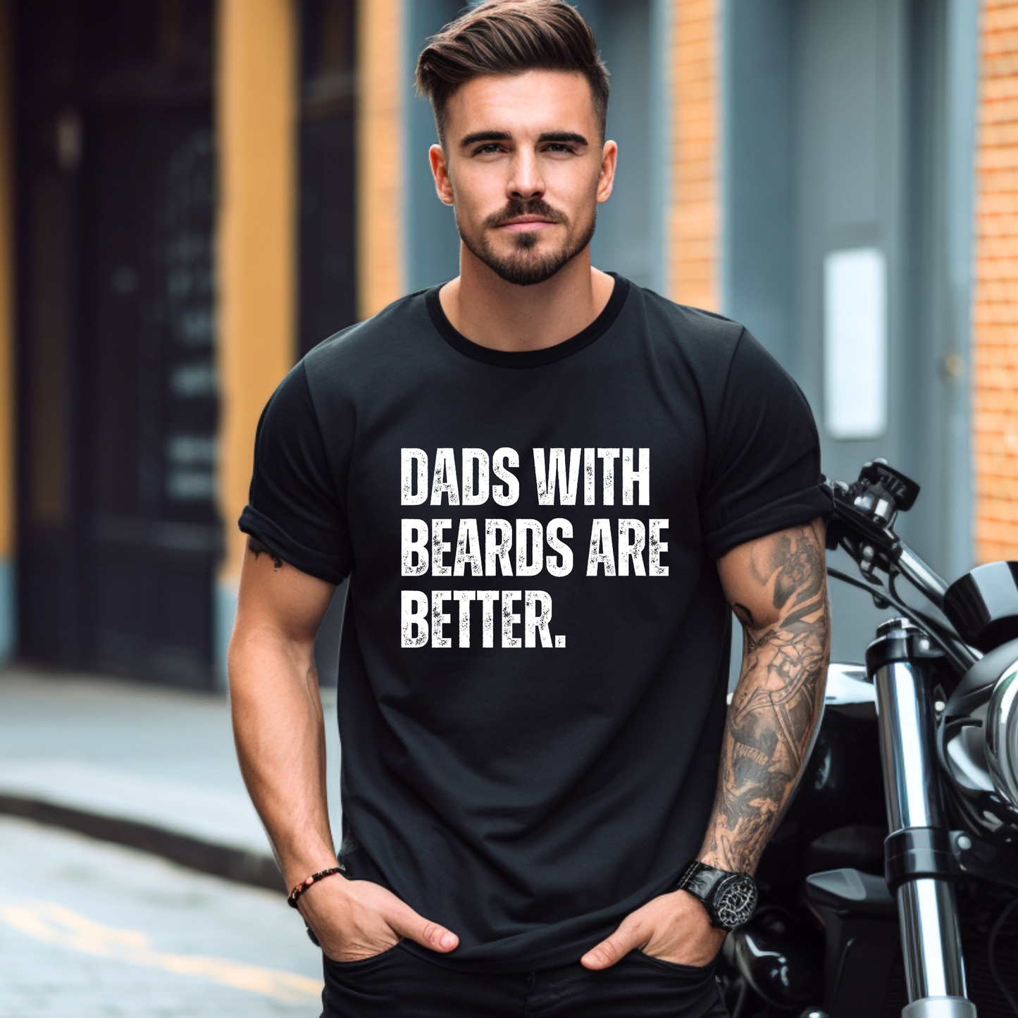 Dads with beards are better