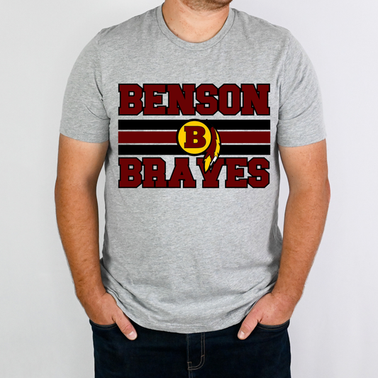 Benson Braves Lines Apparel