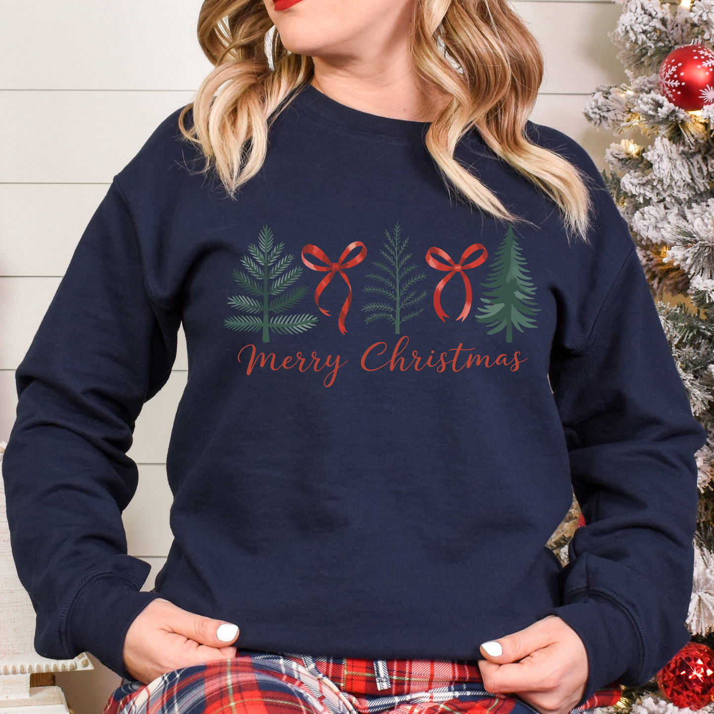 Deep Red and Green Christmas