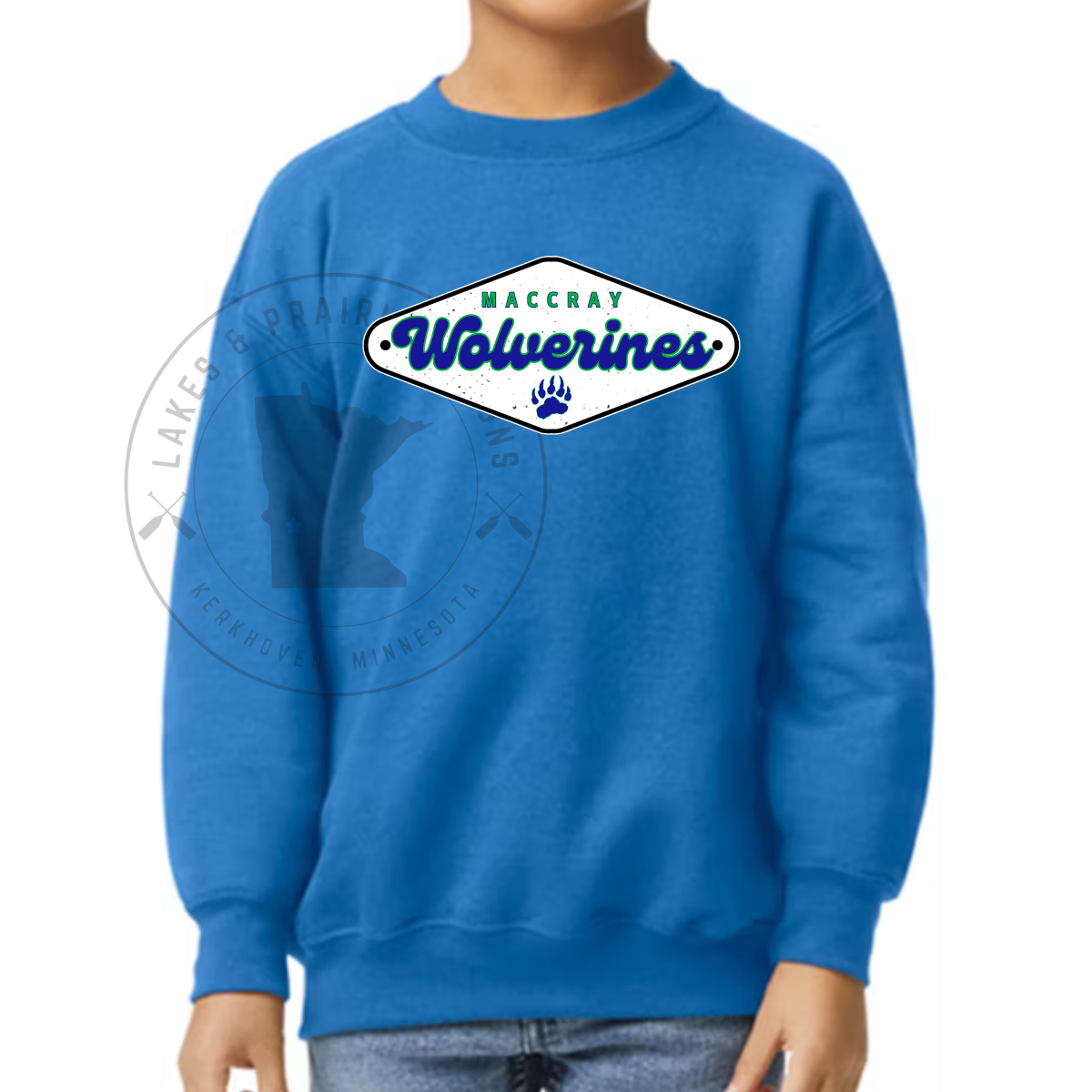 Maccray Retro Wolverines Youth Apparel