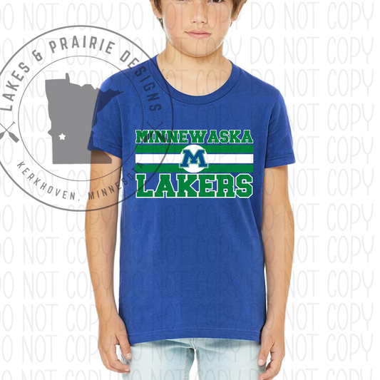Lines Minnewaska Lakers Youth Sizes