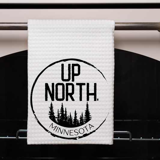 Up North Minnesota Dish Towel