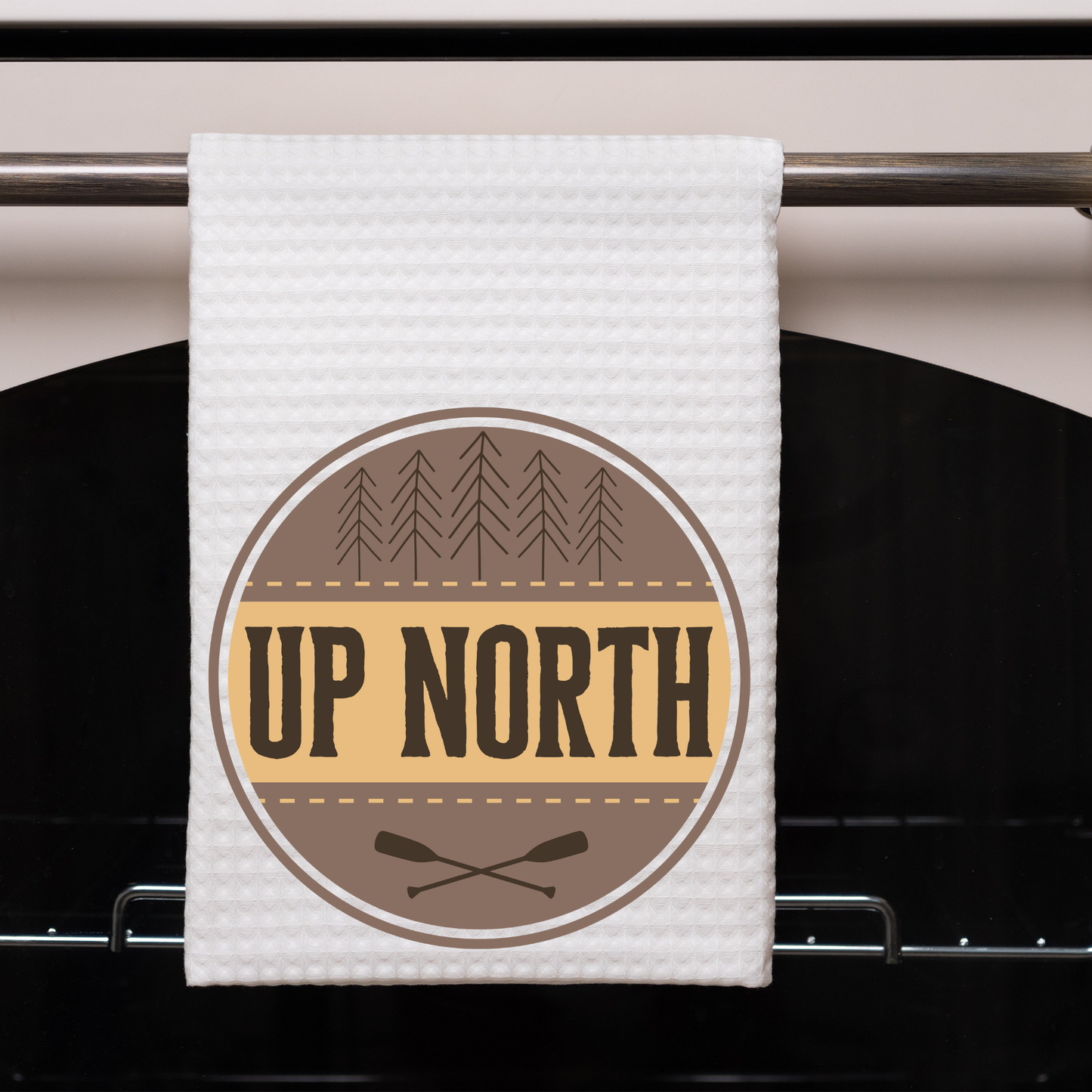 Circle Up North Dish Towel