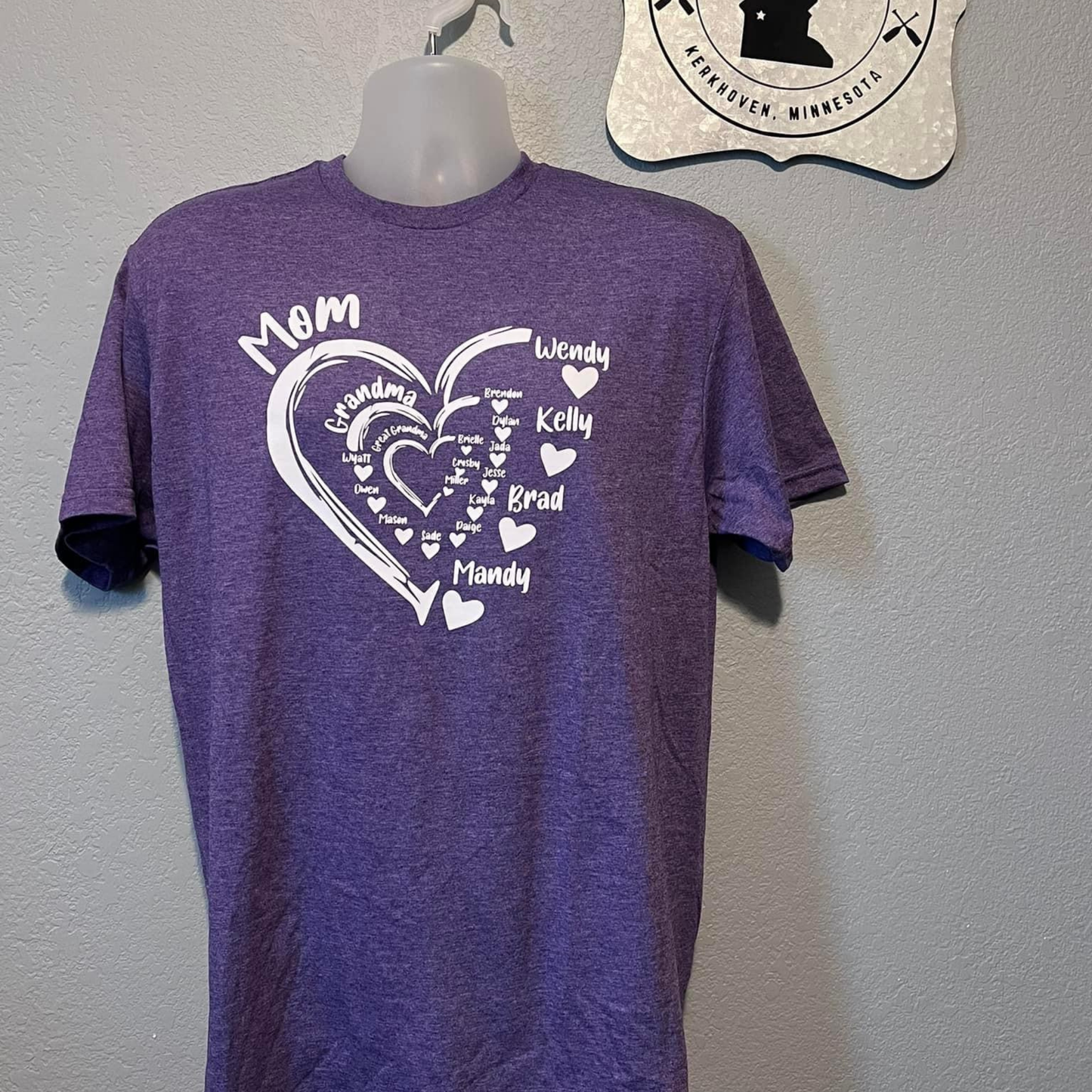 Three Generation Heart- Grandma