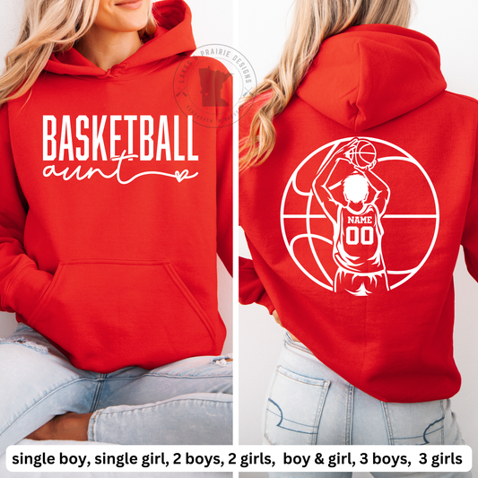 Custom Basketball Aunt