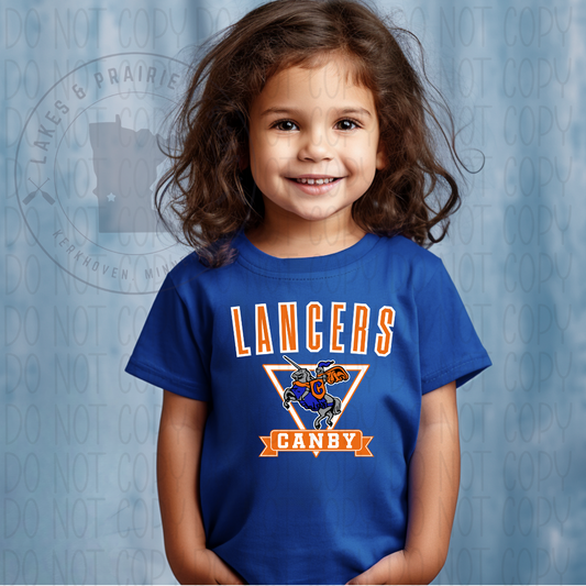 Vintage Canby Lancers Toddler T-Shirt