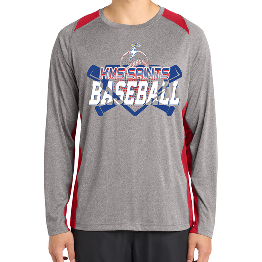 KMS Baseball Adult Sport Tek T-Shirts and Long Sleeves