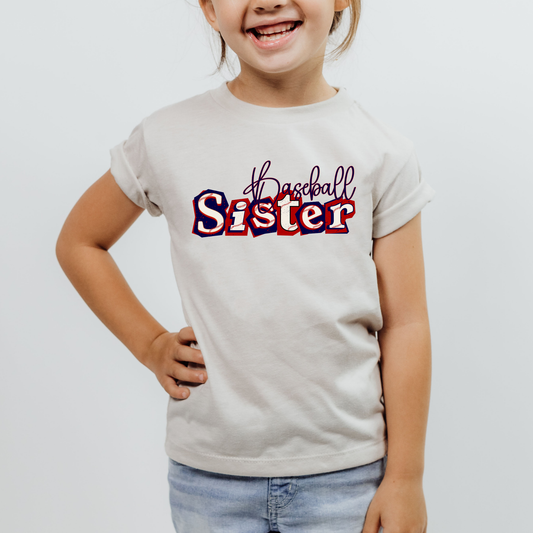 Baseball Sister Outline