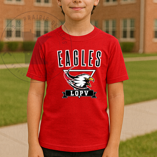 Vintage LQPV Eagles Youth Sizes