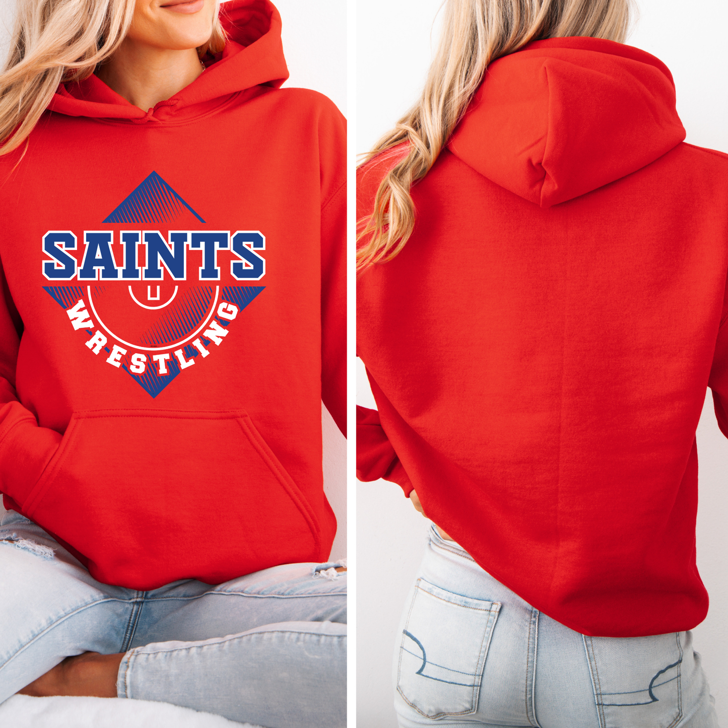 KMS Fighting Saints Wrestling Mat