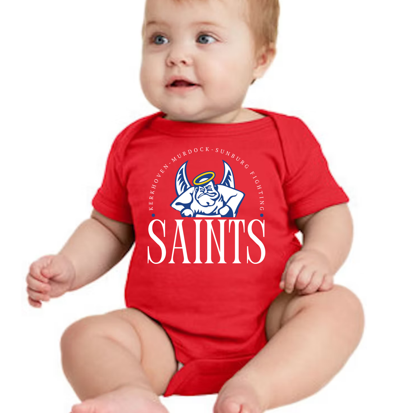 Curved KMS Fighting Saints Infant