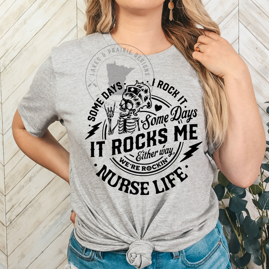 Some days it rocks me- Nurse life
