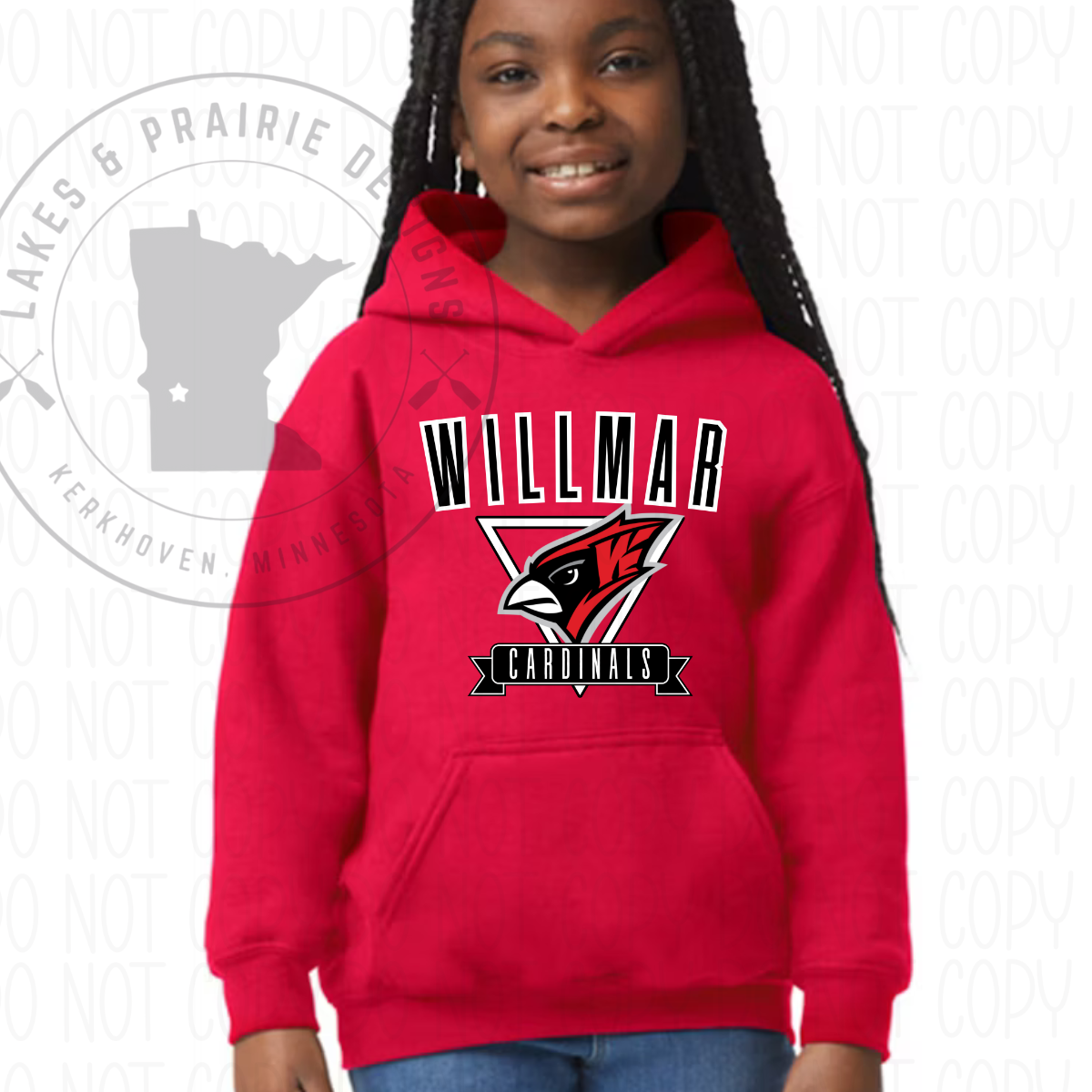 Willmar Cardinals Youth Sizes