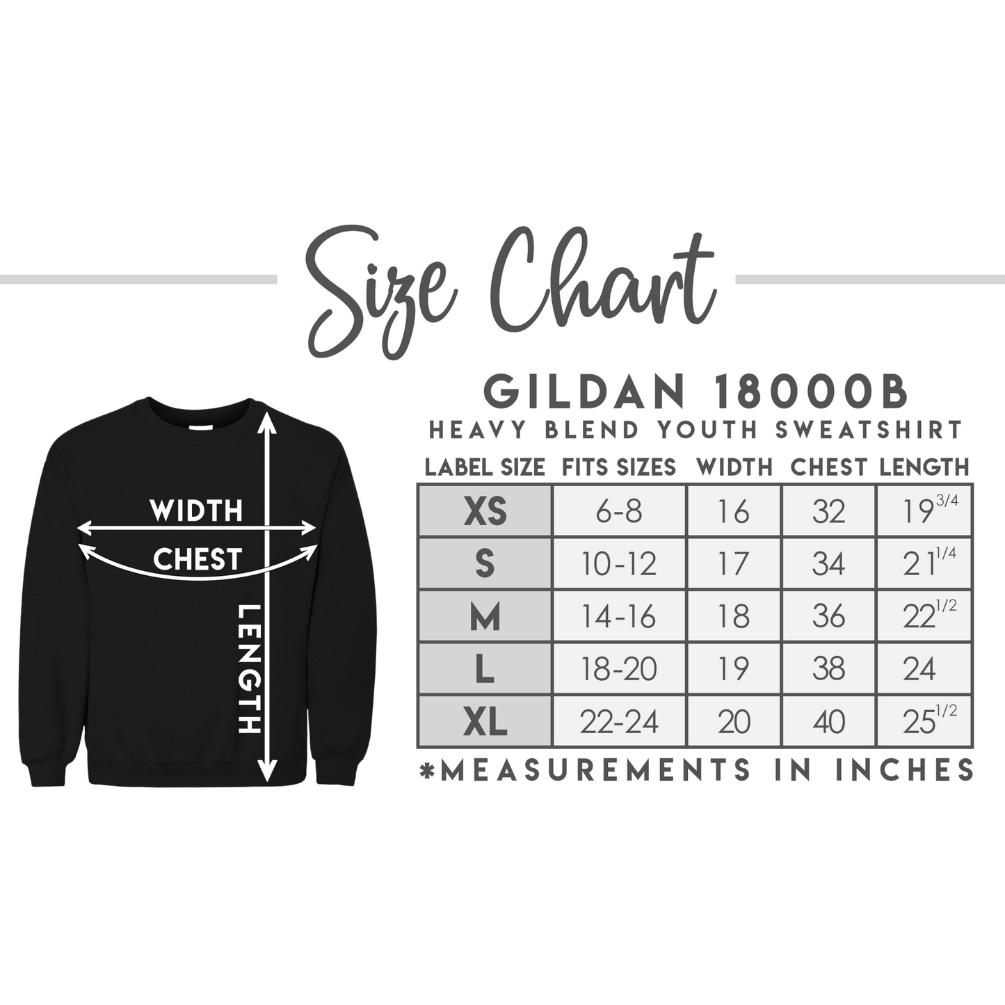 Sherrie's Cafe Youth Crewneck Sweatshirt