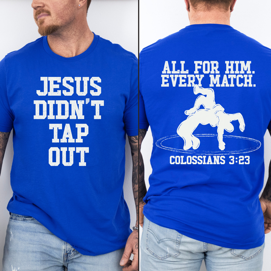 Jesus Didn't Tap Out