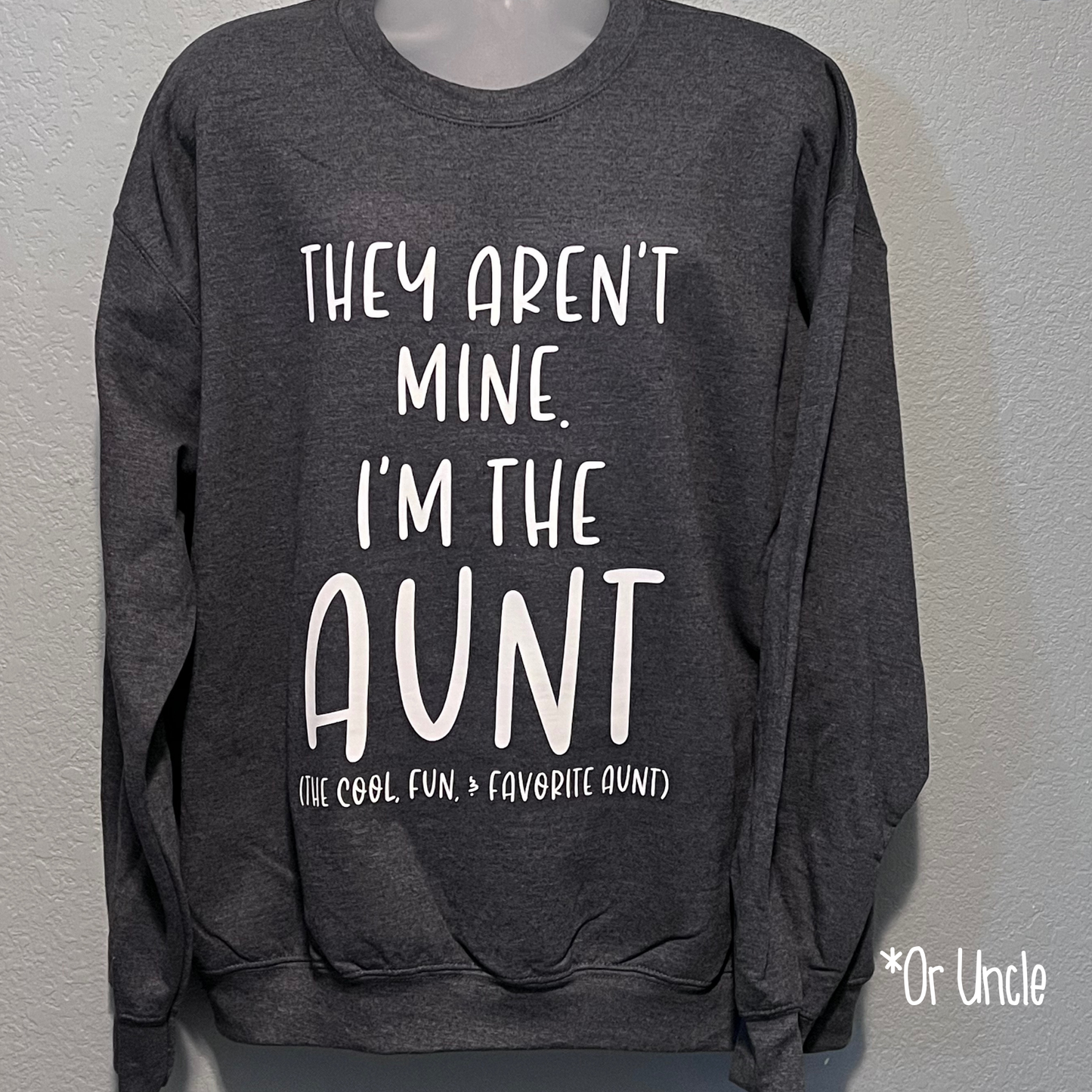 They Aren't Mine. Im the Aunt/Uncle