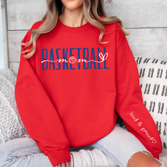 Loud and Proud Basketball Mom