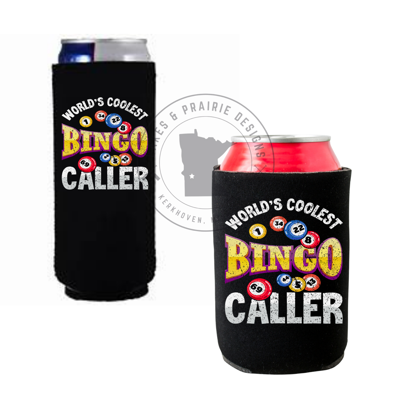 Bingo Caller Can Cooler