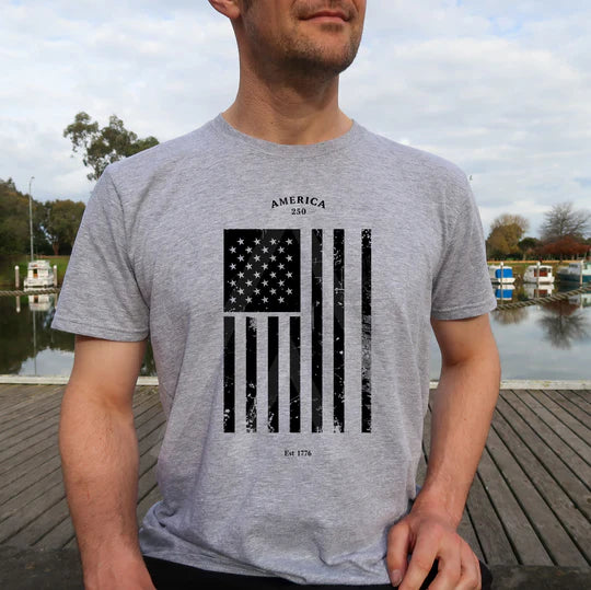 American Flag Distressed