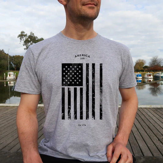 American Flag Distressed