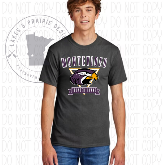 Vintage Montevideo Thunder Hawks Tall Apparel