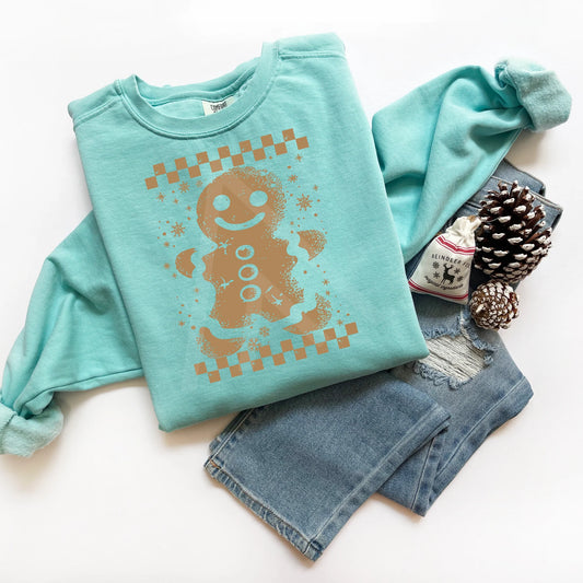 Checkerboard Gingerbread Man