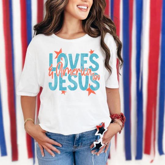 Loves Jesus and America too