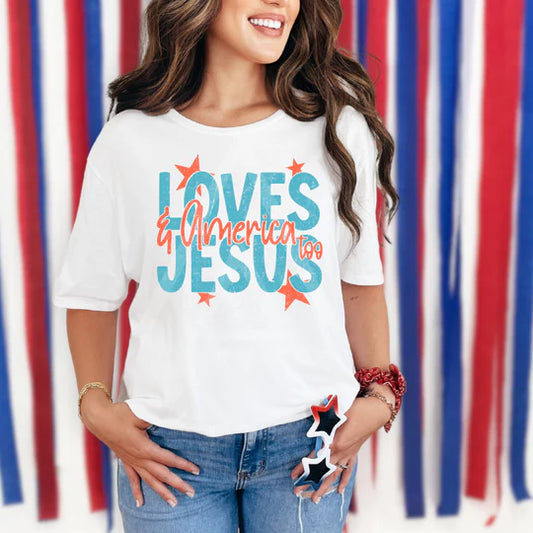 Loves Jesus and America too