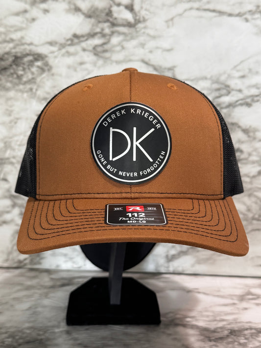 Derek Krieger Memorial Richardson Leather Patch Hat
