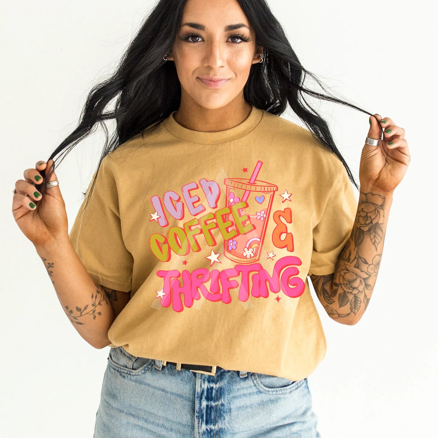 Ice Coffee and Thrifting