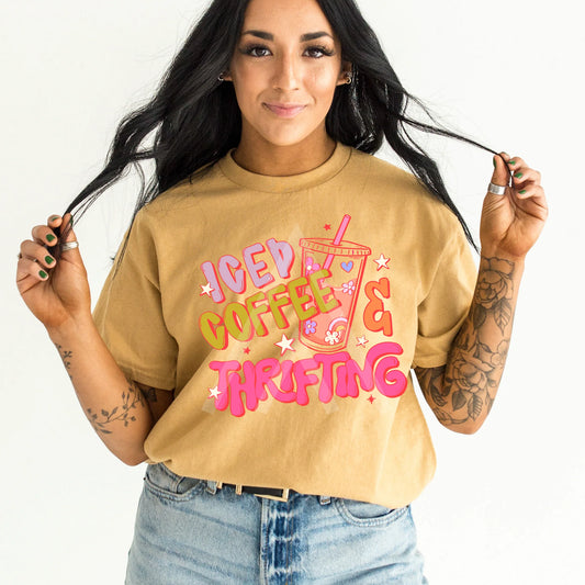 Ice Coffee and Thrifting